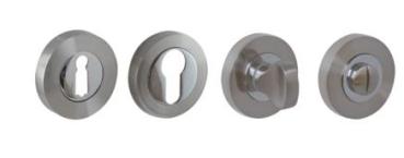 ProGriff TD-Aneta auf Rosette–Chrom/Nickel matt